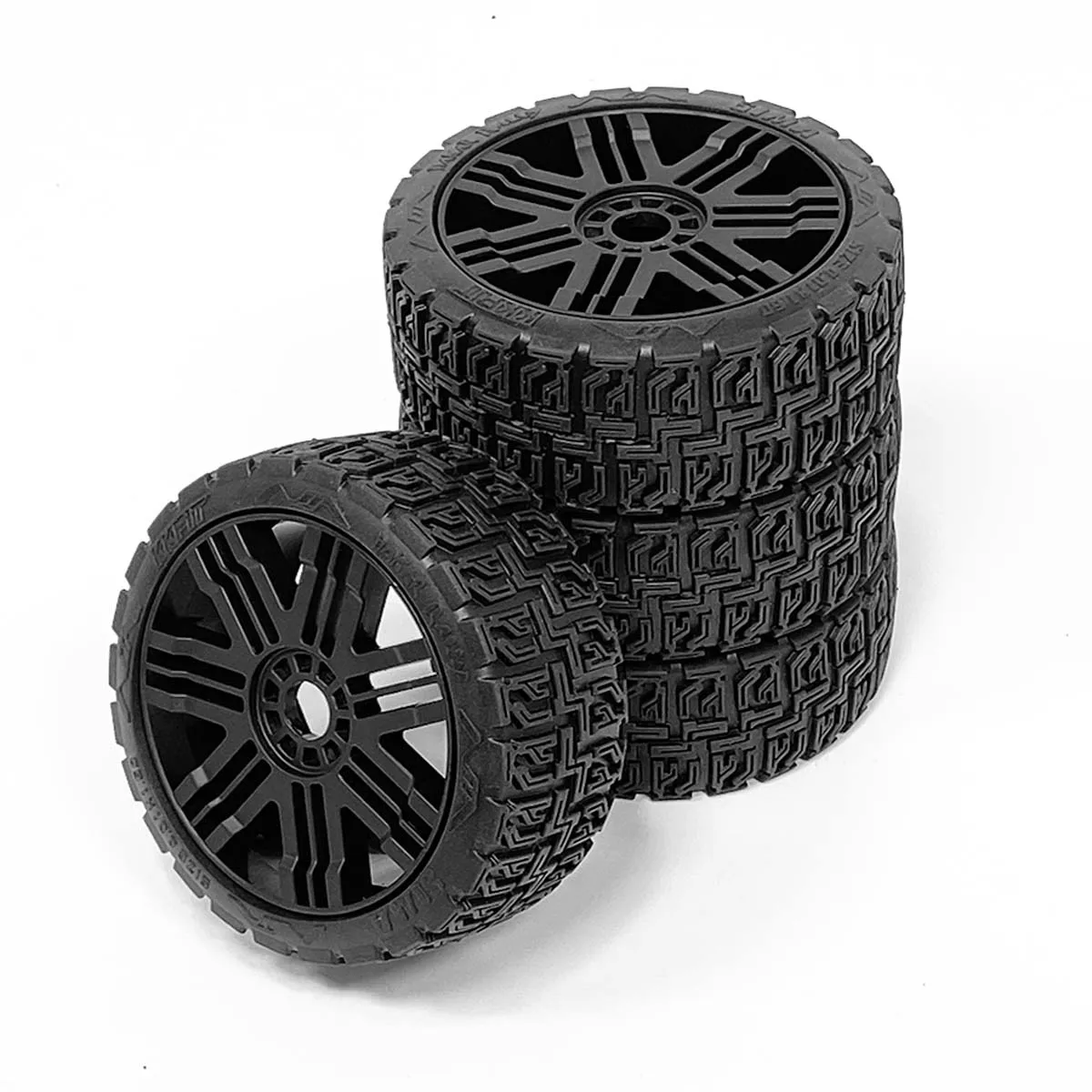 KKPIT 1/10 SIMA-AT Front/Rear 102MM/41MM 1.9" Rock Crawling Tires 51058