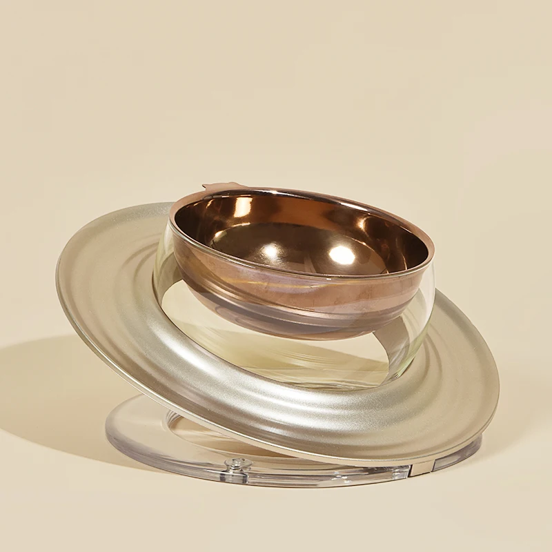 Stainless Steel Elevated Cat Bowl Tilted Cat And Small Dog Food Bowls To Improve Digestion And Reduce Neck Strain Easy