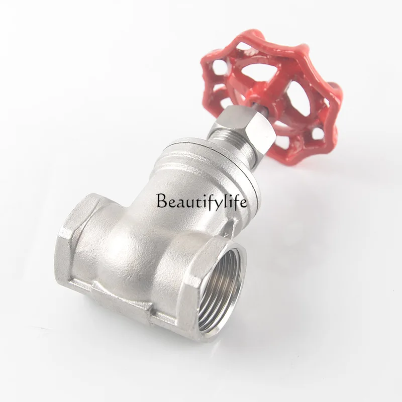 304 stainless steel gate valve Z15W-16P1 inch 6 minutes dn50/thread tap oil switch