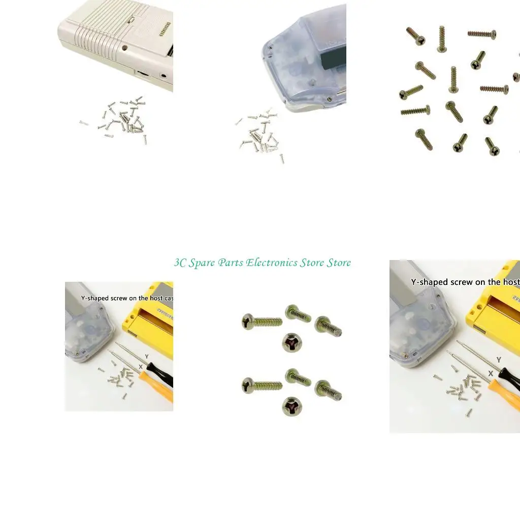 SZ Game Console Housing Screws for Console Gaming Accessory Easy Installation