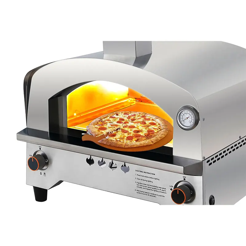 

The Best and Cheapest Pizza Stove Cook Pizza Baking Tool From China Supplier Gas Pizza Oven