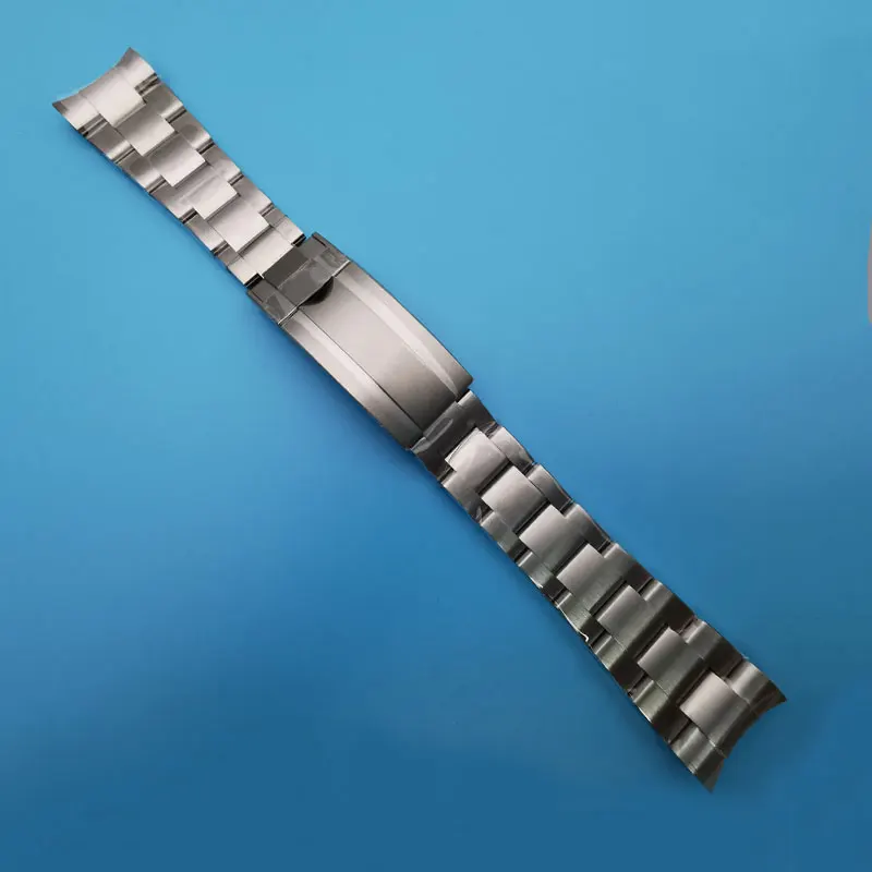 High Quality 904L Stainless Steel Watch Bracelet Band Chain For 41mm Submariner 126610, Width 21mm Watch Aftermarket Parts