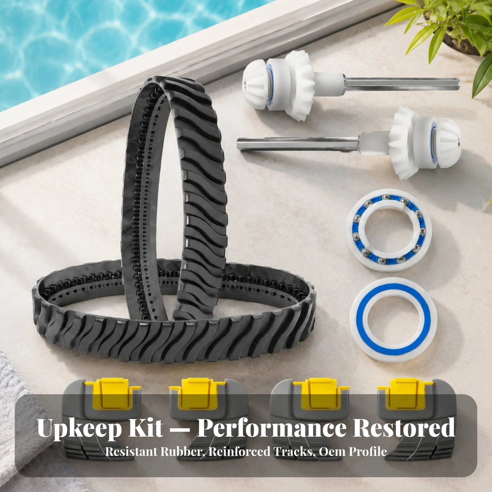 MX6 MX8 Pool Cleaner Replacement Assembly Exact Match MX6 Pool Cleaner Parts Kit Long-Lasting Cost-Effective