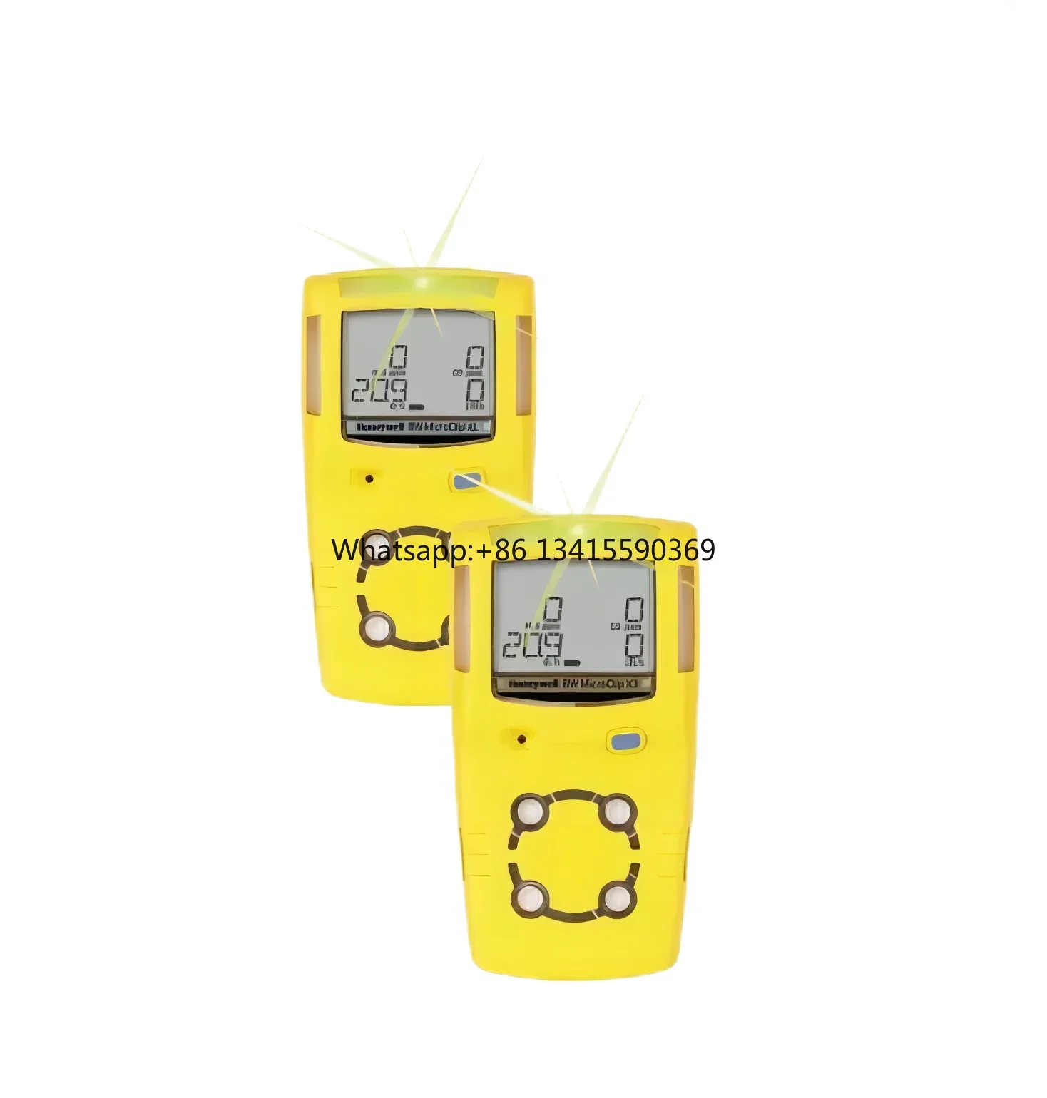 

HONEYWELL BW MICROCLIP 4 in 1 Gas Leak Detector for LEL CO H2S O2 GAS ALERT H2S Gas Detector Portable CO Detector