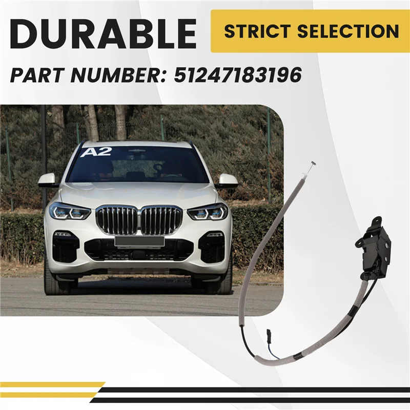 

Car Trunk Lid Latch Lock For BMW X5 E70 2007-2018 51247183196