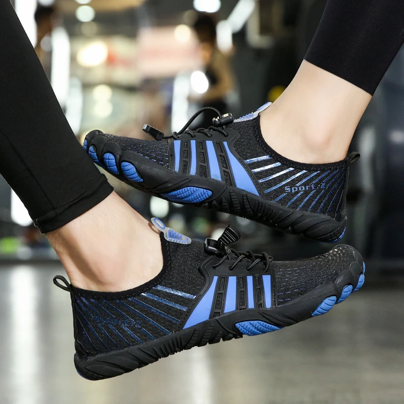 Unisex Indoor Treadmill Special Shoes Couple Outdoor Travel Beach Water Shoes Men's Squat Shoes Women's Large Size Yoga Shoes