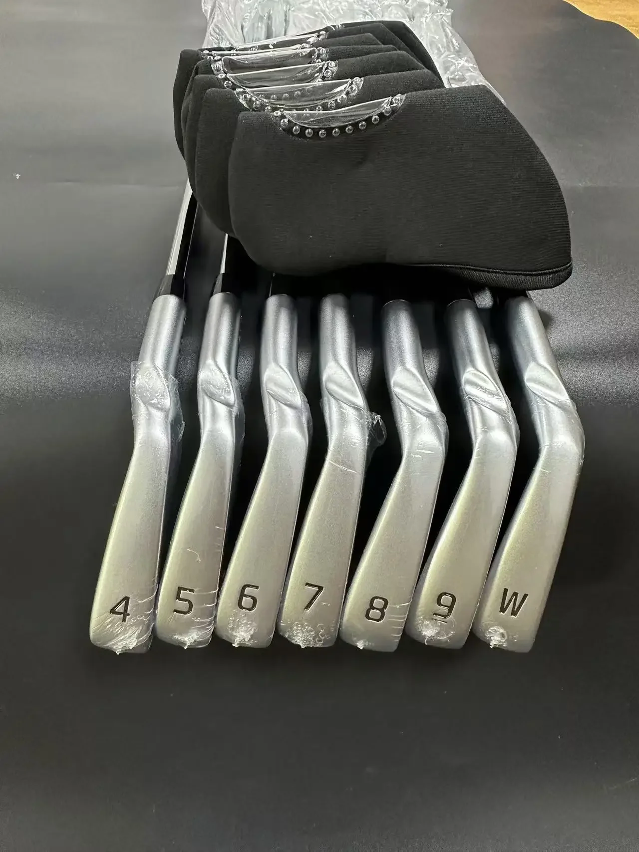 New High Quality Golf Clubs I59 Irons Set 456789W  Steel Graphite Shaft with Head Cover Golf Iron Silver Color