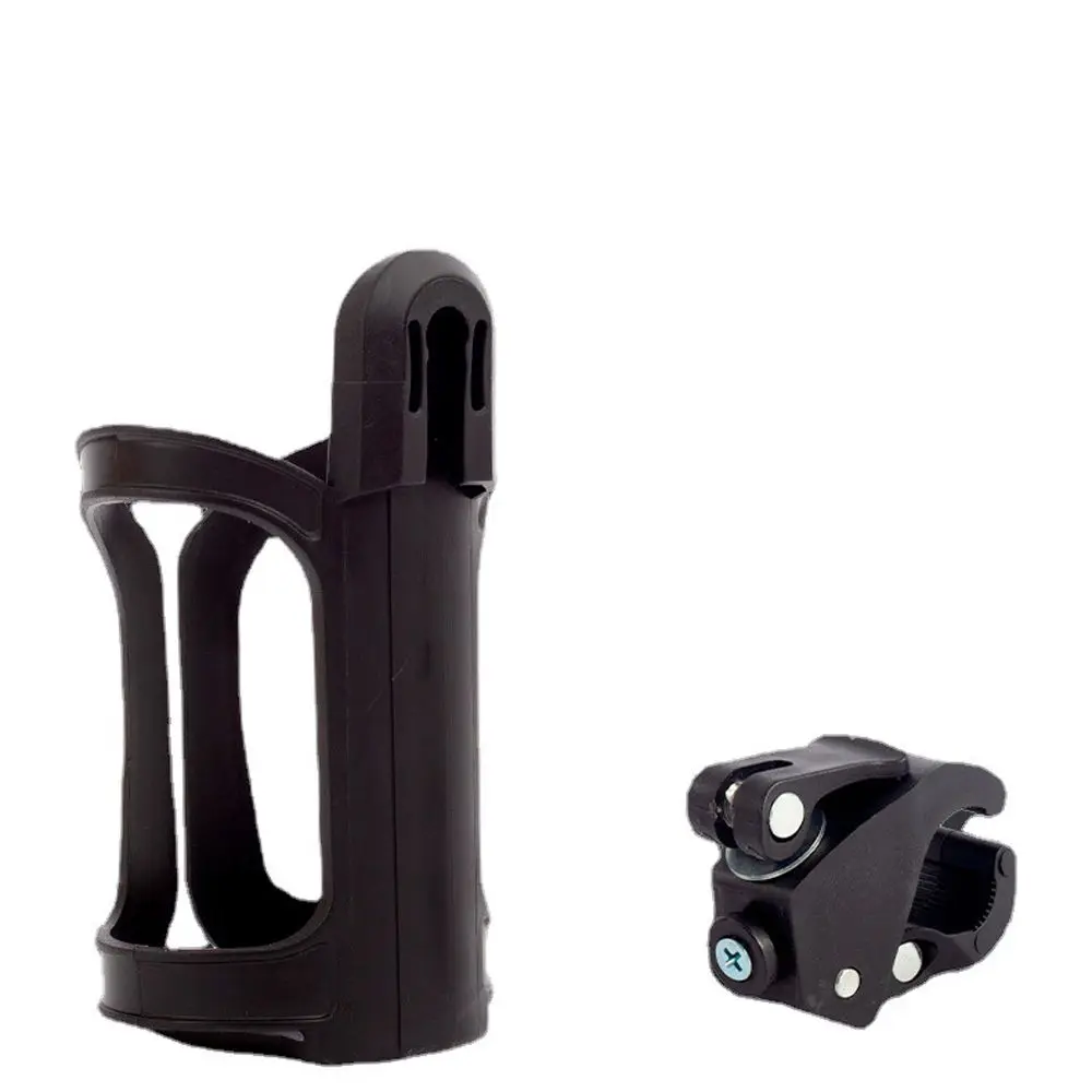 مضاد للانزلاق 360 °   حامل زجاجة عربات التي تجرها الدواب قابل للدوران، ملحقات عربة الأطفال، حامل أكواب الحليب، حامل أكواب الدراجة