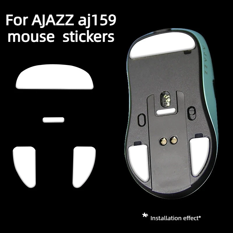For AJAZZ AJ159 Pro Apex Mouse Anti-Slip Sweat Absorbing Grip Tape Smooth PTFE Mouse Feet Skates Gaming Mouse Accessories