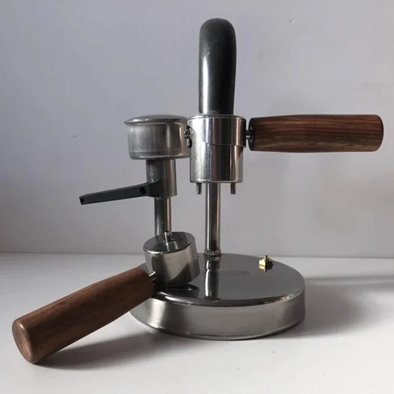 Espresso Maker Stainless Steel Coffee Maker Solid Wood Handle Gas stove/induction cooker heating 30-300ml