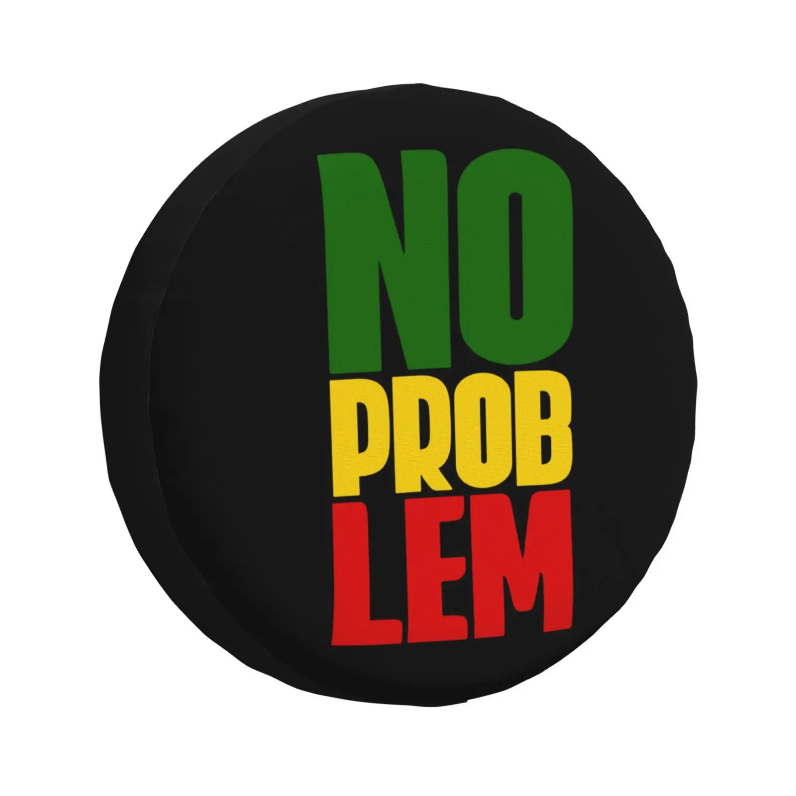 

Индивидуальный чехол для запасного колеса с логотипом Ямайки, универсальный защитный чехол для колеса 4WD 4x4SUV 14, 15, 16, 17-дюймовые автомобильные детали