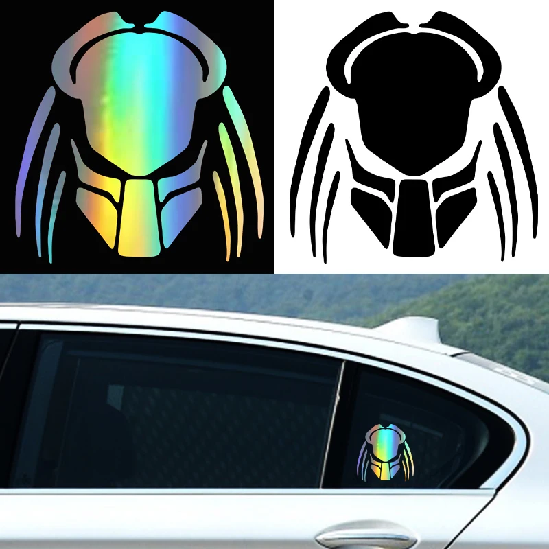 G163 funny vinyl car sticker Predator Хищник waterproof car decal stickers on bumper rear window laptop Choose Size