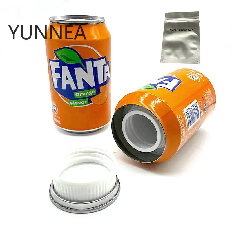 Money Box Cretive Private Cola Fanta Can Fake Sight Secret Home Diversion Stash Container Hiding Storage Compartment Tools