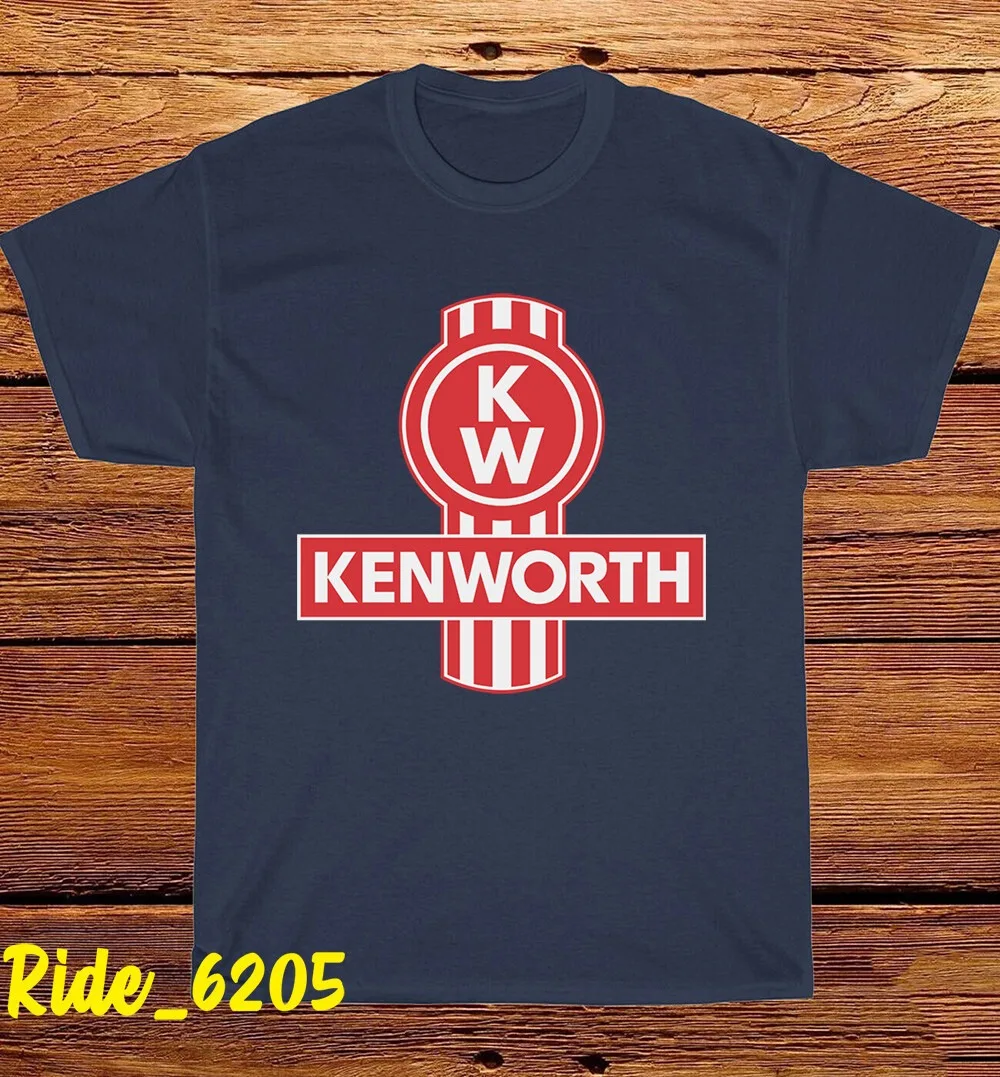 Kenworth تي شيرت الرجال والنساء القطن تيز قصيرة الأكمام الأمريكية خمر الهيب هوب ملابس للرجال الاتجاه العلامة التجارية تي شيرت الصيف بلايز #4