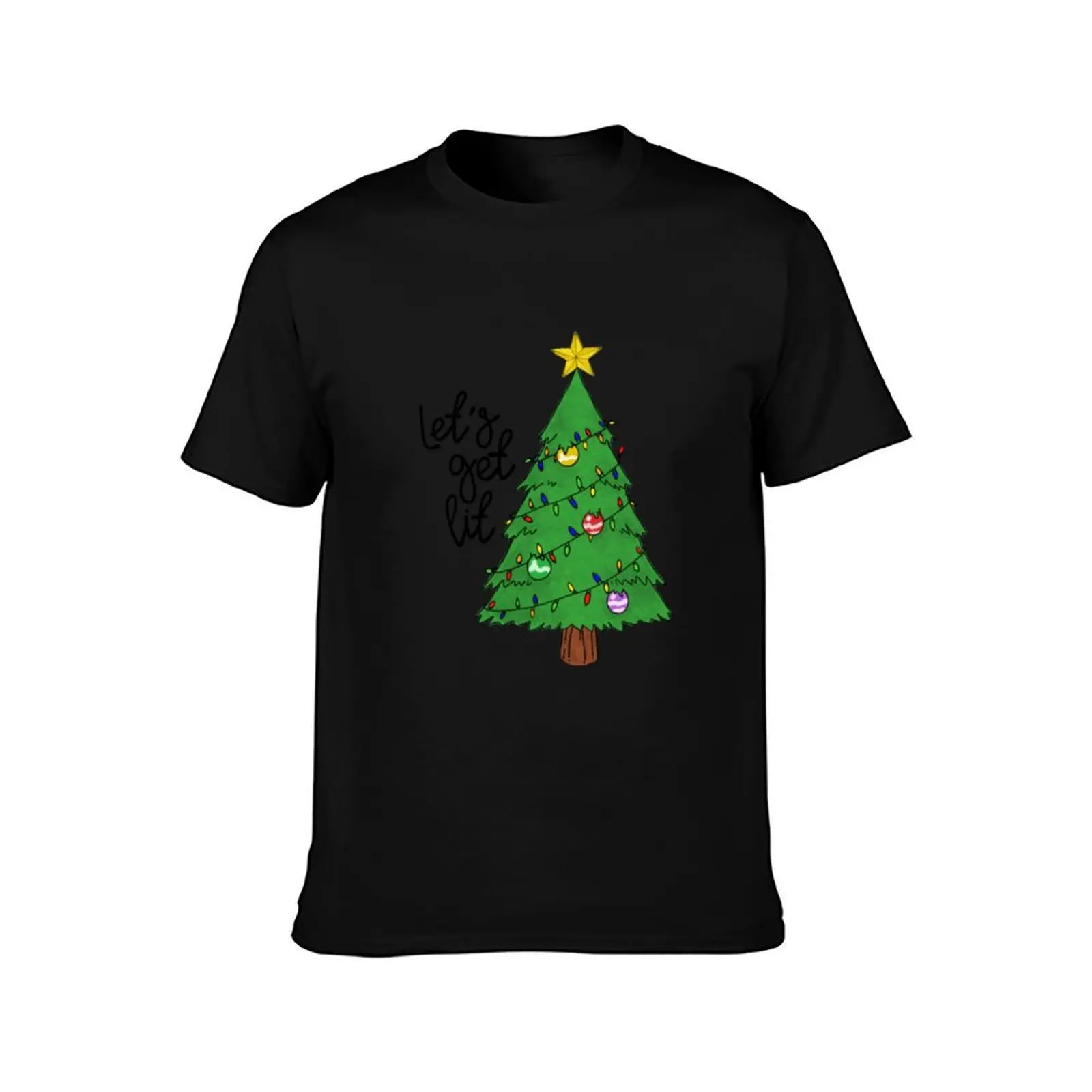 Let’s get lit holiday T-Shirt Outdoor Working T-Shirt