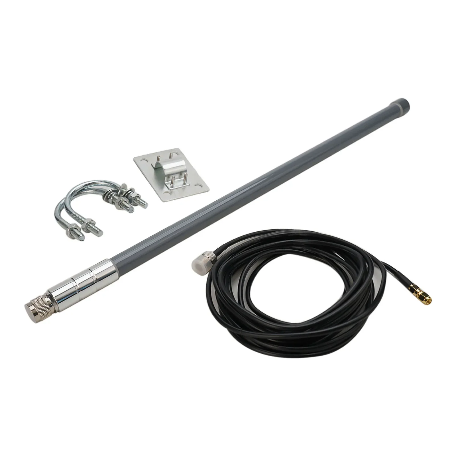 12dBi Omni-Fiberglass Antenna 860-930MHz Tuned For Helium Miner Hotspot For LoRa Outdoor 868MHz 915MHz Vertical Polarization