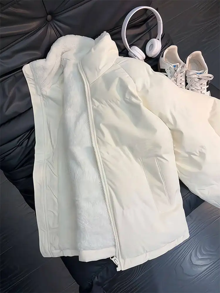 

Мужская утепленная зимняя куртка из овечьего вельвета с воротником, устойчивая к морозам до -40°C, с хлопковым наполнителем, для Северо-Востока Китая