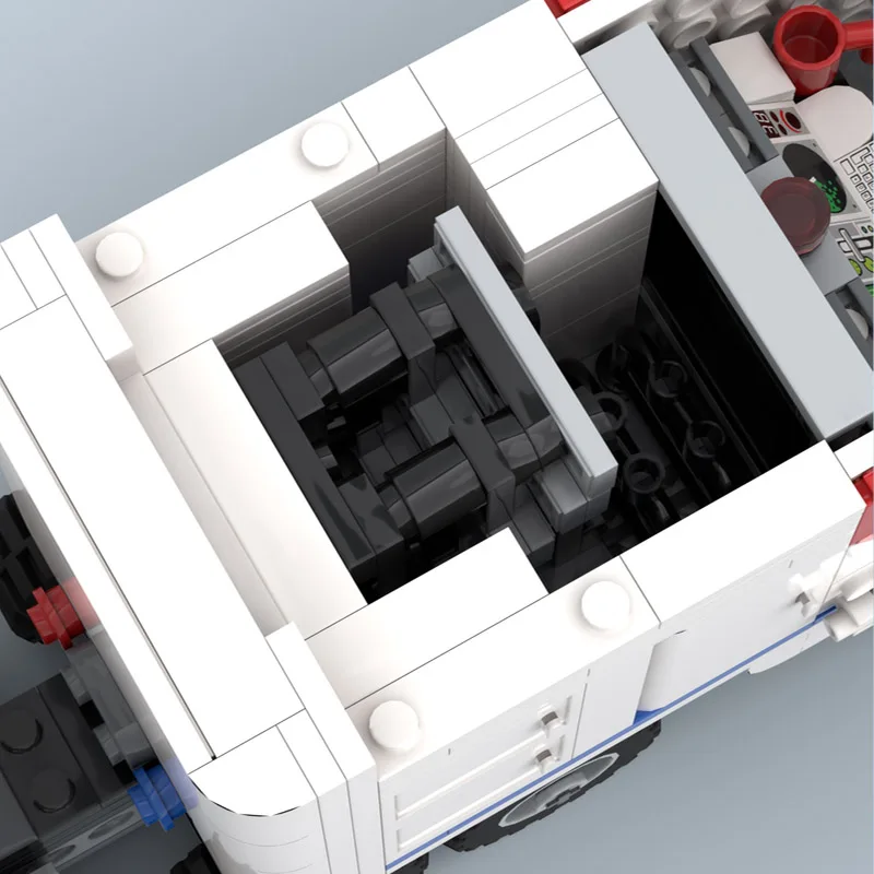 MOC blocchi di costruzione giocattolo grande modello di auto statuetta 1014 pezzi set di giocattoli di assemblaggio creativo regalo di festa per la collezione di compleanno dei ragazzi