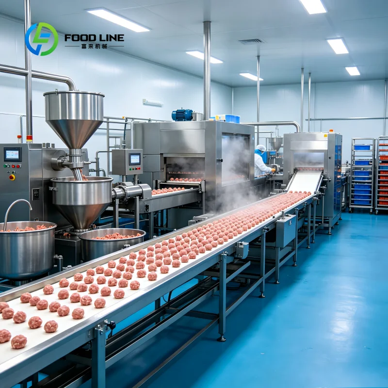 Automatic Fish Ball and Meatball Production Line