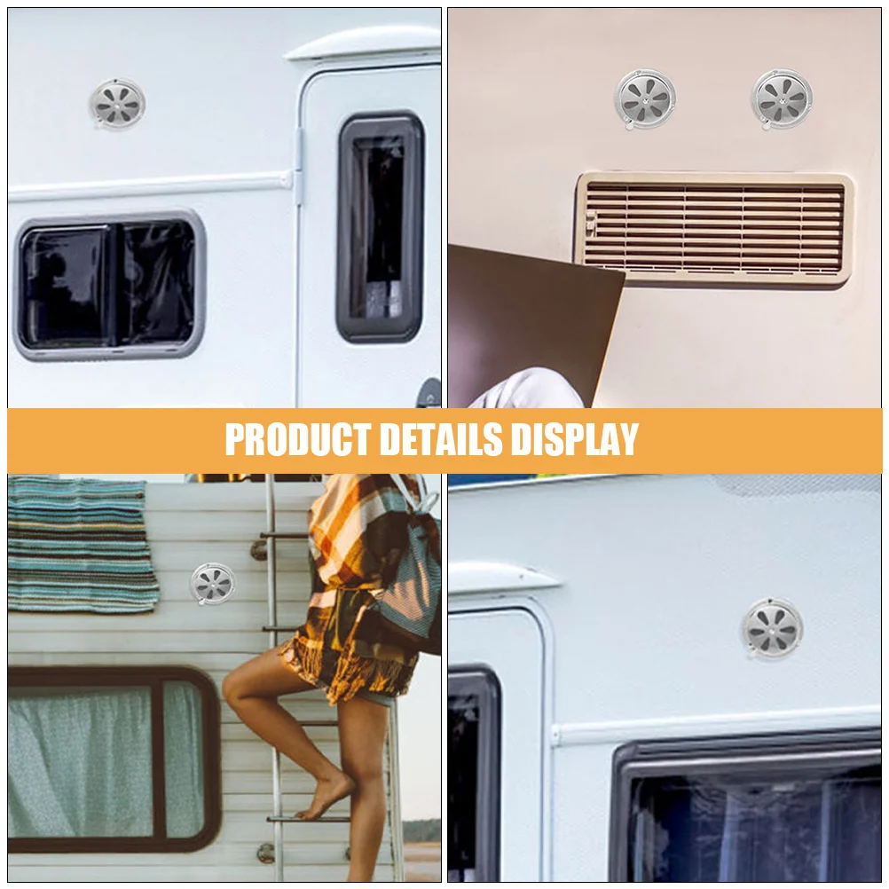 2 قطعة قابل للتعديل الفولاذ المقاوم للصدأ تنفيس الهواء المثبط Rv قارب التهوية تجفيف وظيفة تصميم فريد لاستبدال غطاء فتحة السقف