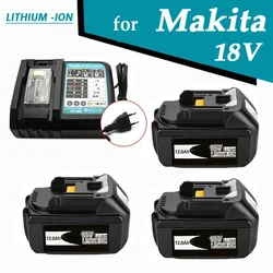 18V 12.0Ah for Makita Original With LED lithium ion replacement LXT BL1850 BL1860B BL1860 Makita rechargeable power tool battery