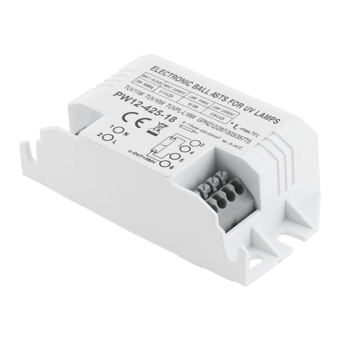 

10-18W Electronic Ballasts 220V Universal Ballast for G23 G10q G5 UV Lamp UVC Tube Sterilizing Lamp