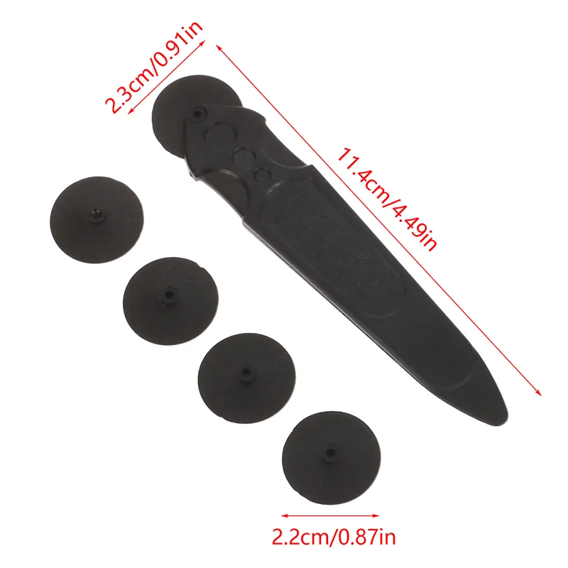 5 In 1 Pry Non-slip Handle Screen Opener Laptop Display Kit Opening Wheel Disassemble Roller Repair Tool