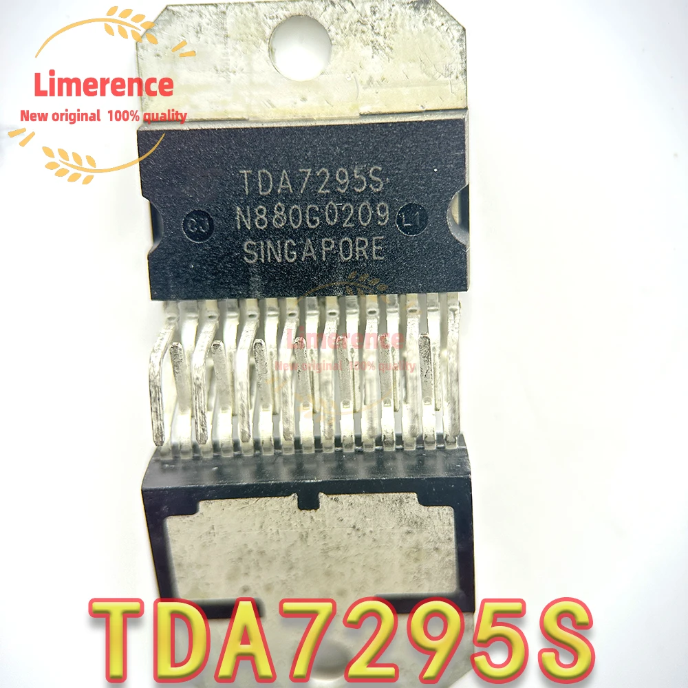 1 chip amplificador de áudio tda7295 tda7295s zip