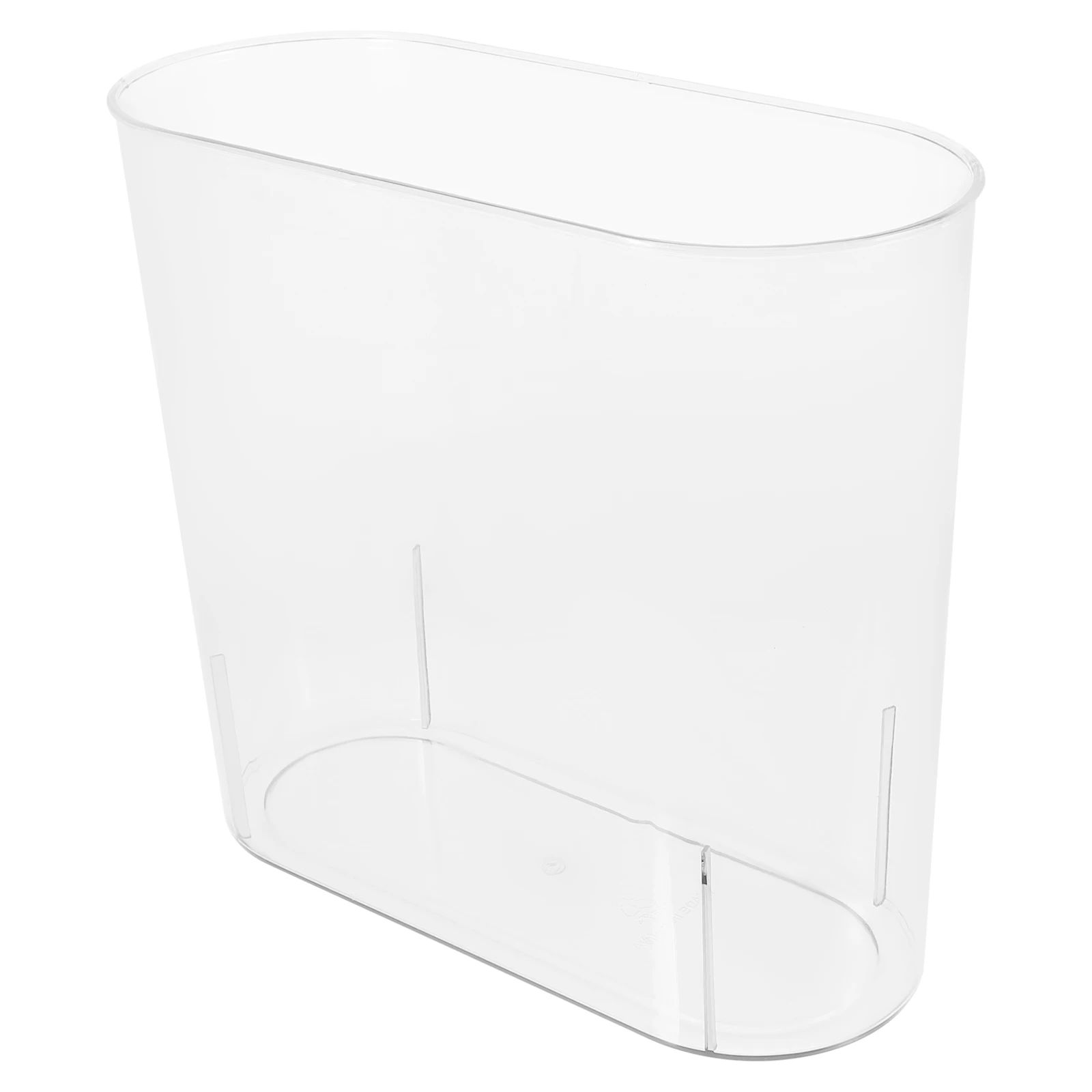 

Open Trash Can Plastic Bathroom Office Bin Small Bedroom Trashcan Rectangle Slim