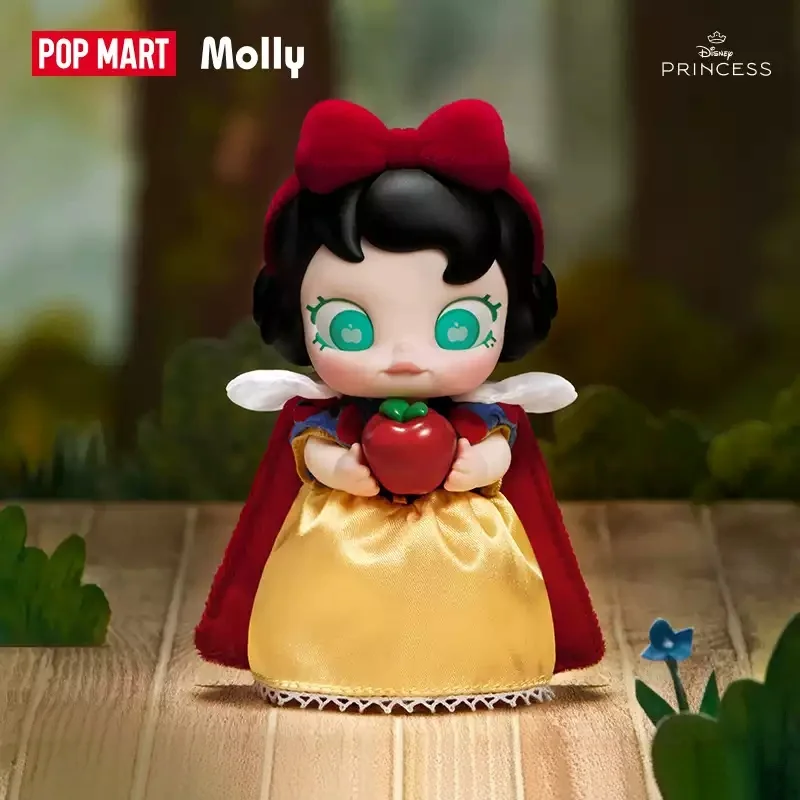 POP MART BABY MOLLY Disney Princess Series Mini Action Figure Mystery Box Genuine Blind Box Guess Toys Bag Ornament Figurines