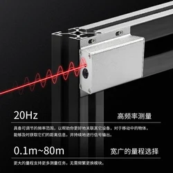 Laser rangefinder sensor industrial module high-precision 4-20Ma.0-10v analog quantity TTL/485