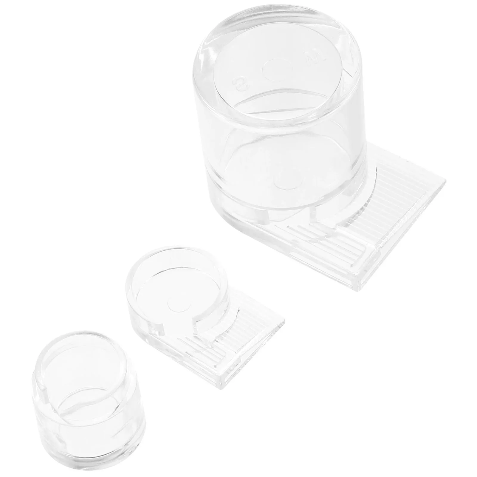 

2Pcs Ant Water Feeders Premium Acrylic Transparent Water Drinking Bowl Durable Accessories Beehive Feeder
