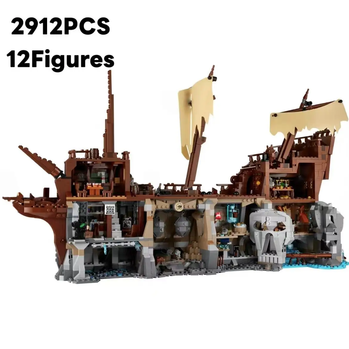 Nouveau modèle Goonie 2025 21363 Ensemble de blocs de construction Idées d'architecture experte Briques décoratives MOC Jouets d'assemblage pour enfants