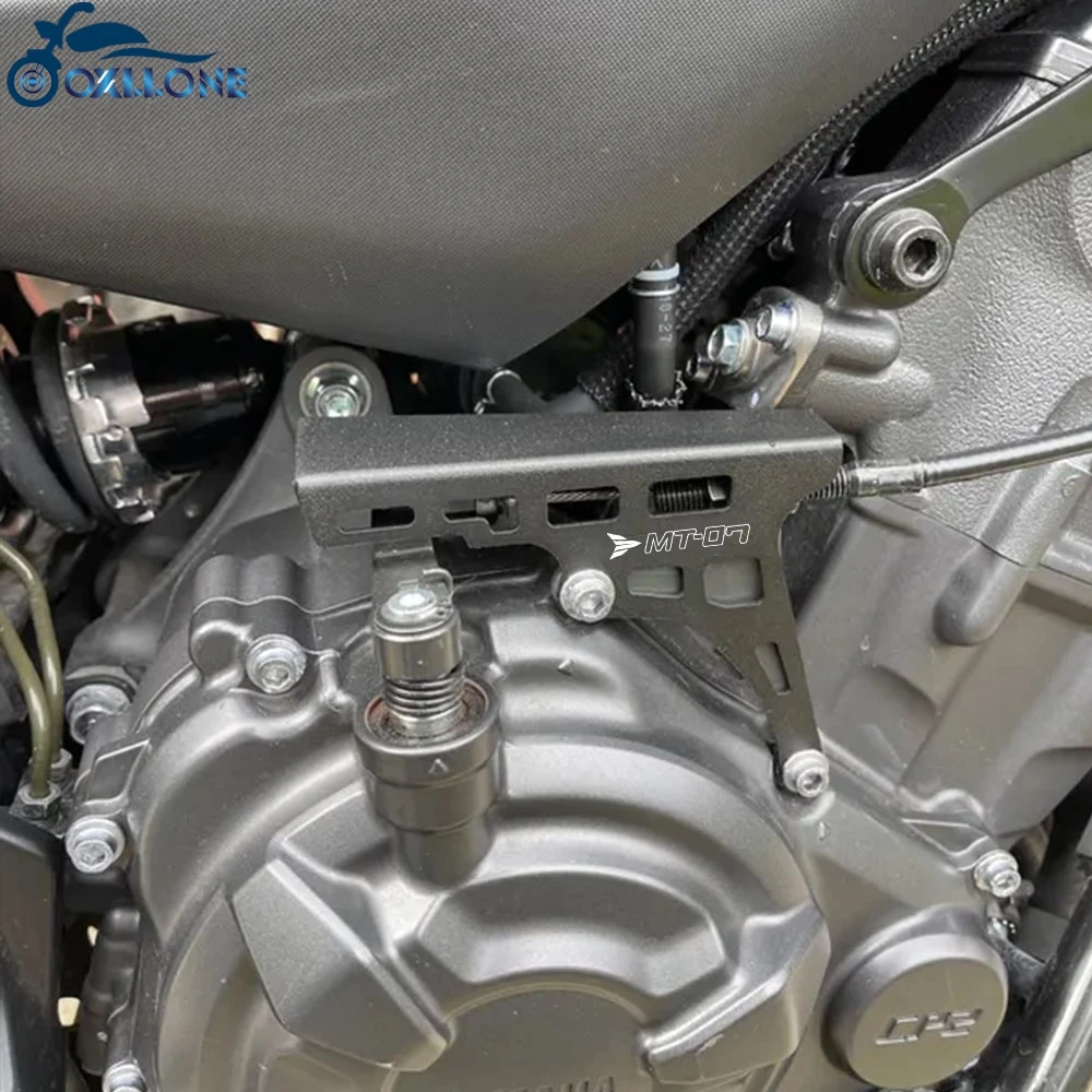 For YAMAHA MT-07 2013-2024 MT07 Moto Cage Clutch Arm Protection Cover Guard Clutch Cable Protector Accessories MT07 Tracer FZ-07