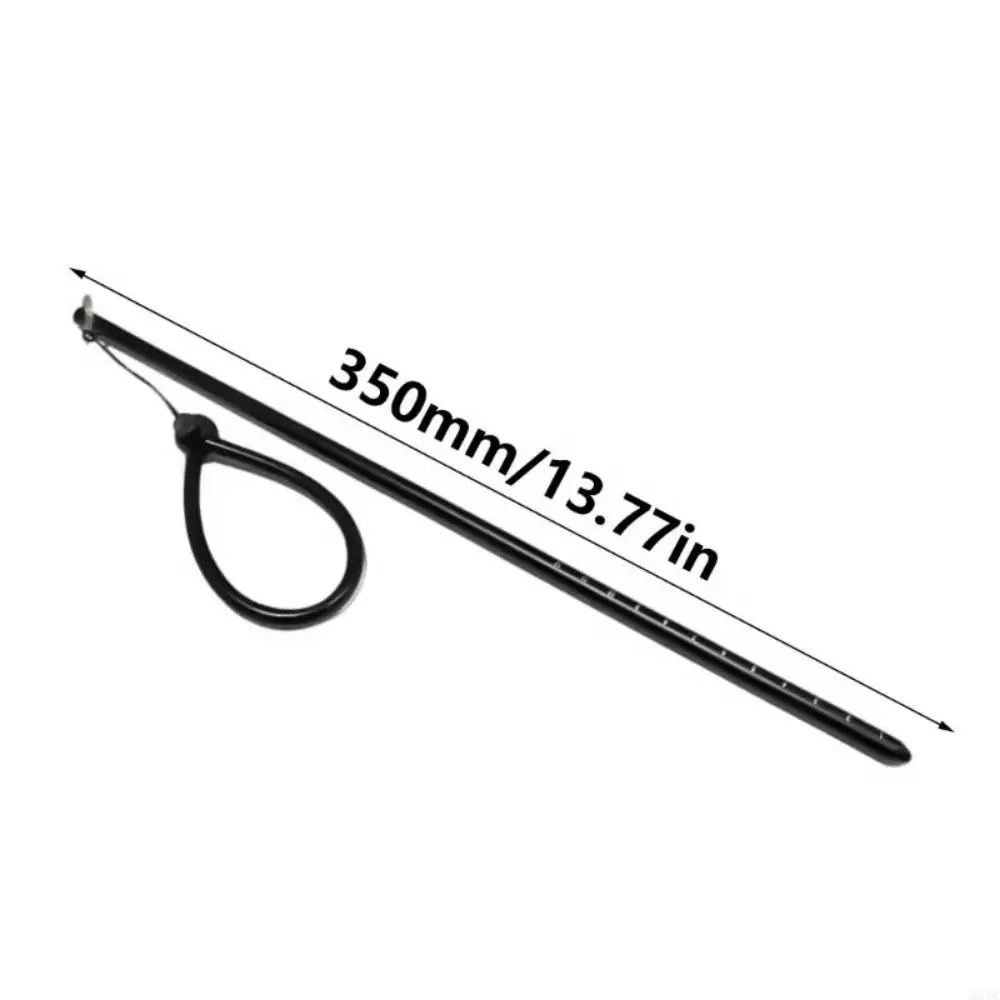 Aluminum Alloy Diving Lobster Stick Underwater Mixer Diving Underwater Diving Rod 35cm with Measurement Diving Pointer Rod