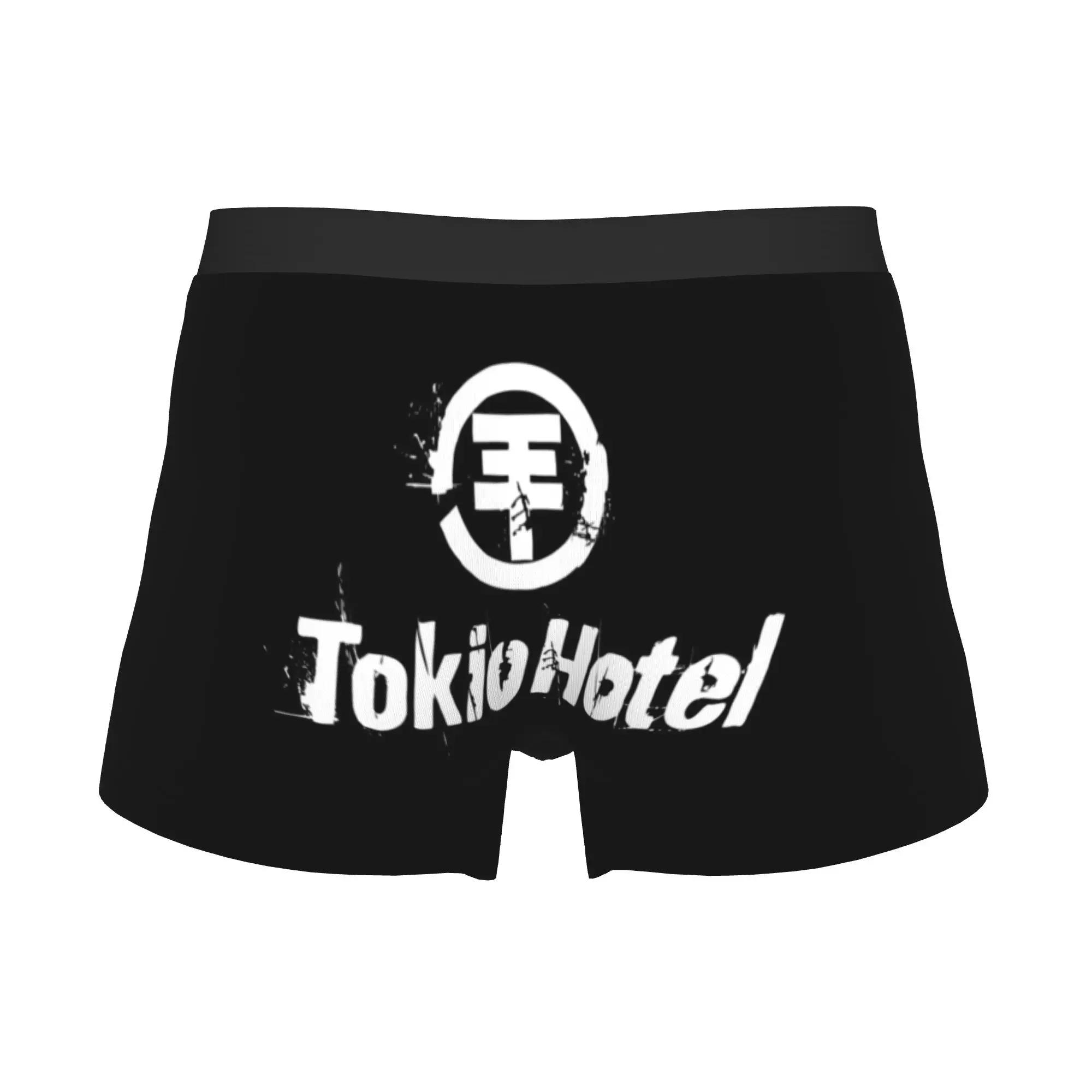 Male Funny The Band T-Tokios H-Hotels Underwear German Boxer Briefs Stretch Shorts Panties Underpants