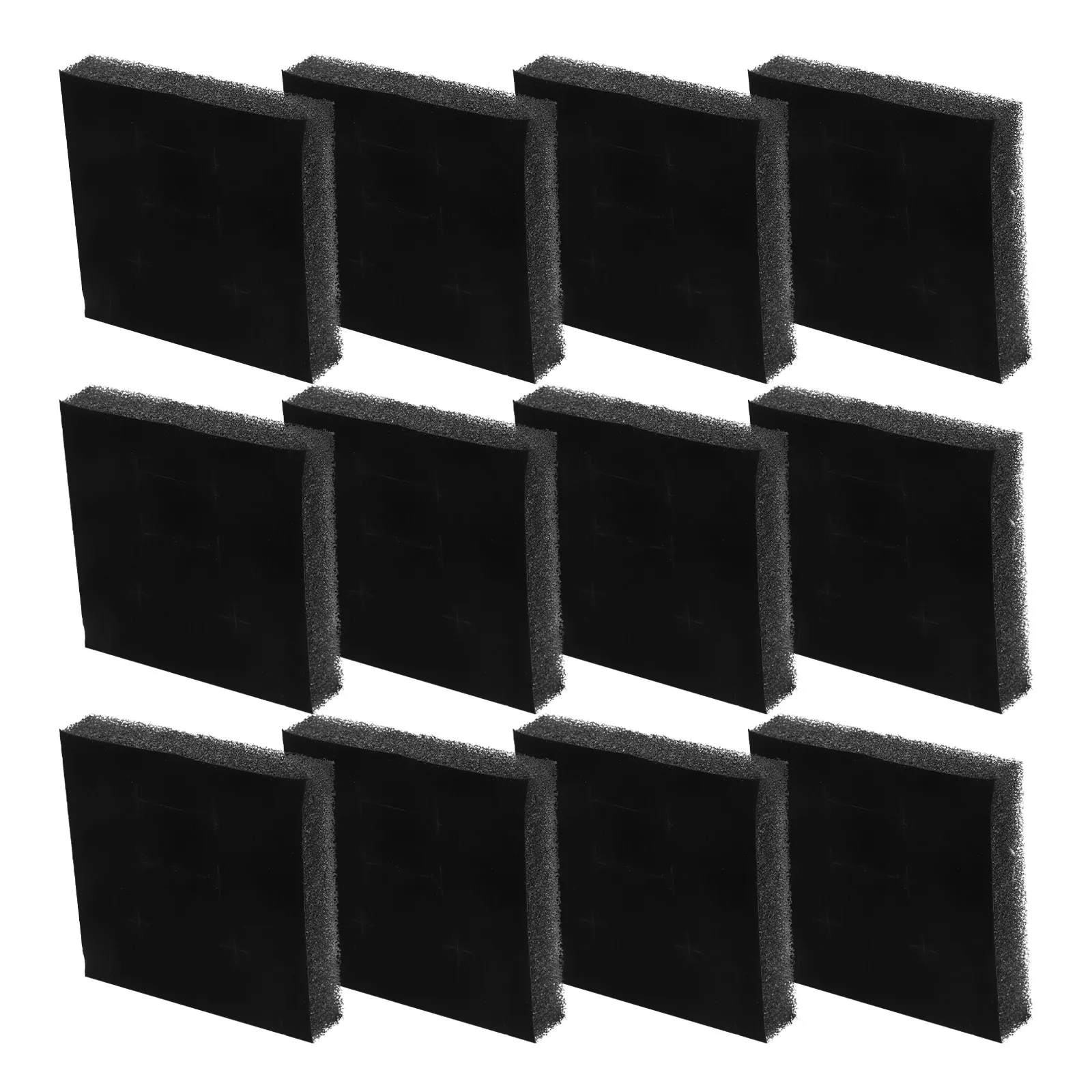 24Pcs Jewelry Box Foam Liners Sponge Inserts Cushioned Ring Holders Fits 5x5cm Display Tray Organizer Storage Earring Sponge Pad