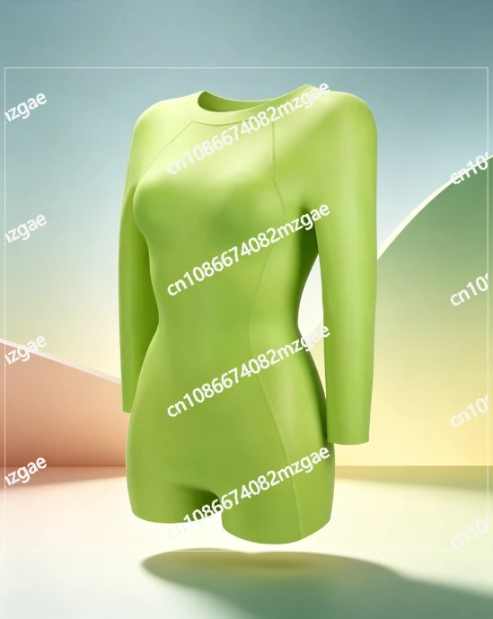 

New Women's Full Body Silicone Thermal Wetsuit, Anti-Jellyfish Suit for Snorkeling & Surfing
