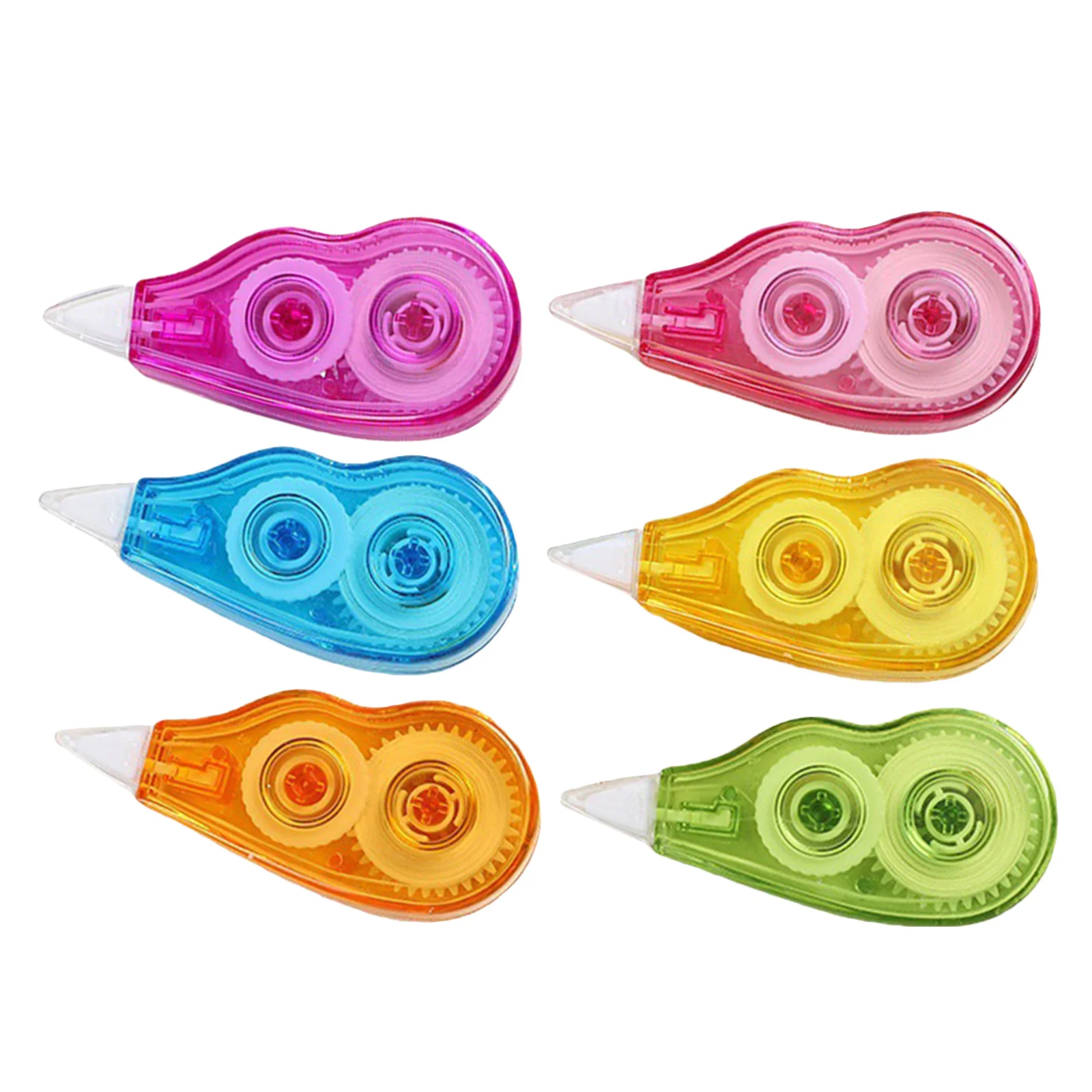 

6 Pcs Correction Tape Convenient Tapes Portable Corrector for Writing Eraser Children Accessory Stationery Students