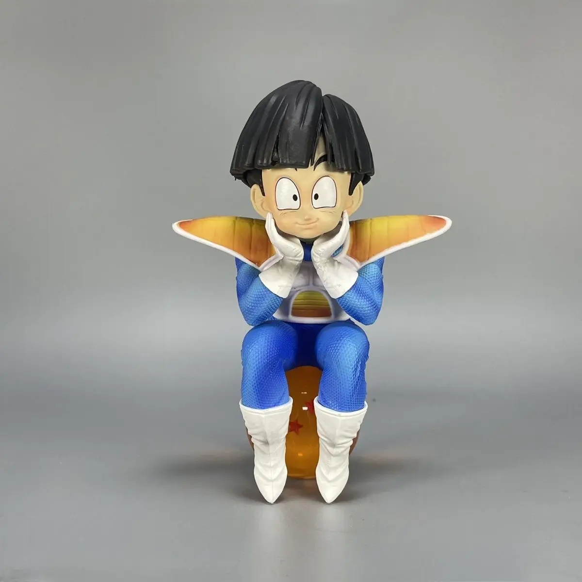 New Anime Dragon Ball Action Figure Sitting Position Wufan Figure Model Two Star Dragon Ball Figure Model Gift Statues For Kids