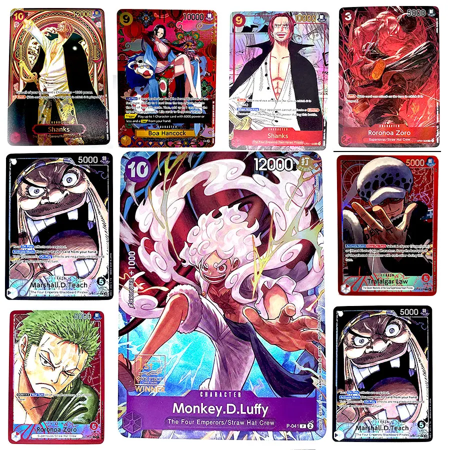 One Piece TCG OPCG Proxy Anime Girl Collection Holographic Foil Cards Boa Hancock Yamato Nami Robin Reiju Vivi Perona Bonney