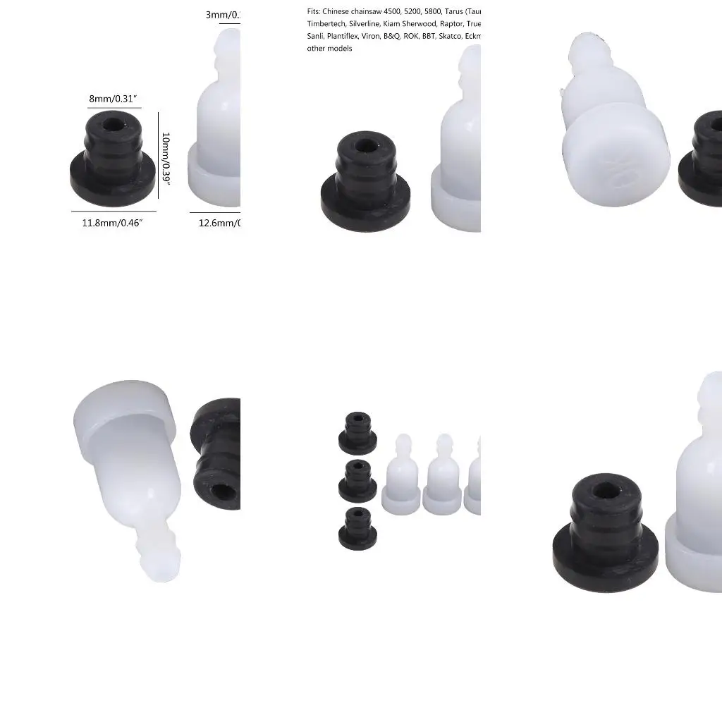 1 Set Portable Fuels Breather Vent Compatible for w/ Chinese Chainsaw 4