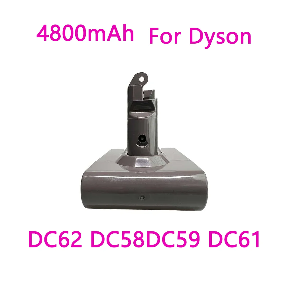 

21.6V 4800Ah For Dyson Battery Replacement DC62 DC59 DC58 SV03 SV04 SV09 V6 Animal Motorhead V6 Slim V6 Absolute Vacuum Batter