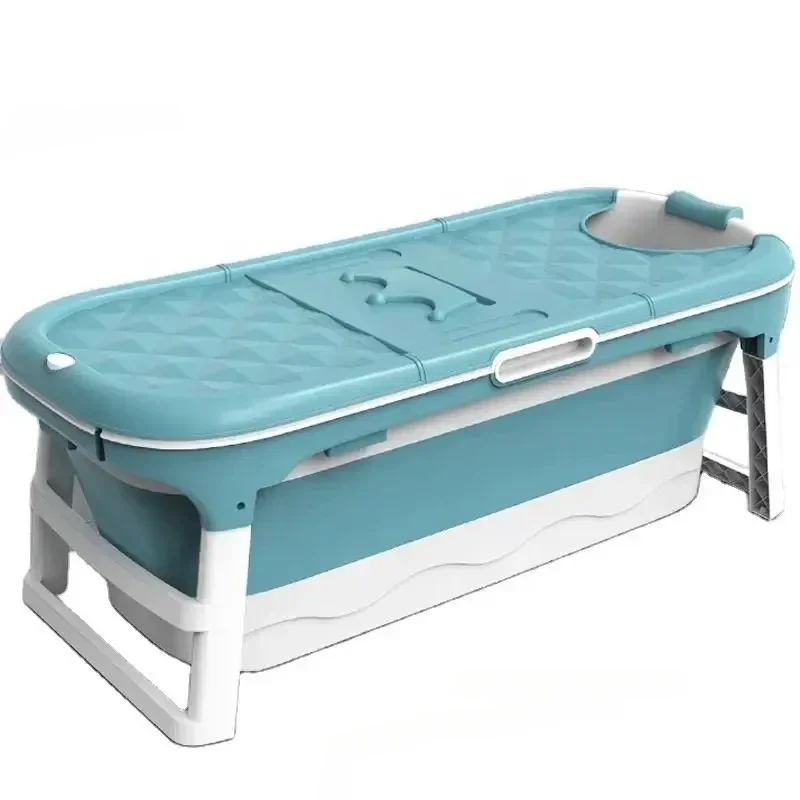 Full Body Sweat Steaming Plastic Bathtubs Multifunctional Folding Bath Barrel Adult Home Bath Bucket Dormitory Bath Tub Product