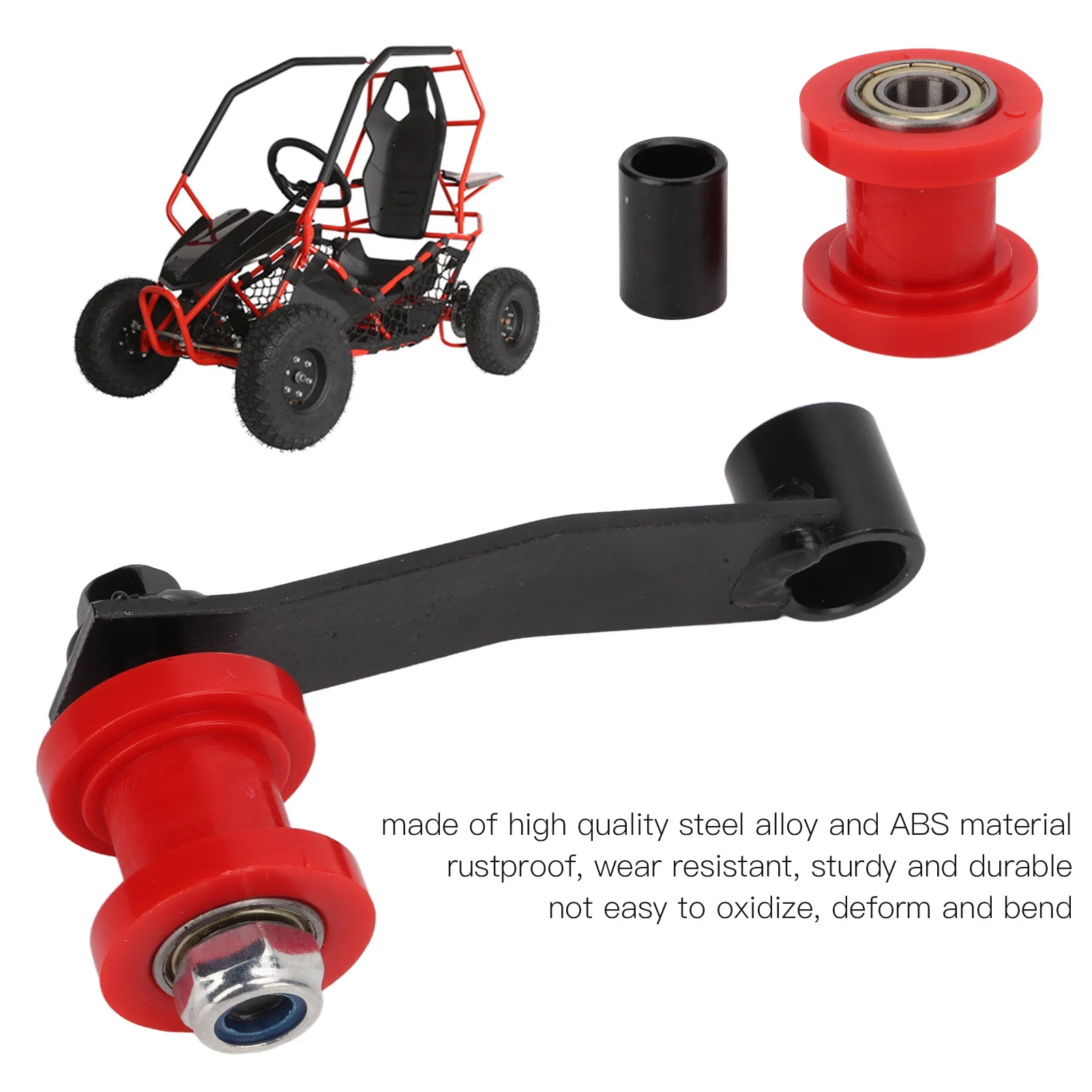 

Натяжитель цепи с роликом-слайдером для квадроциклов Coolster и картов 110cc, 125cc, 150cc, 200cc, 250cc