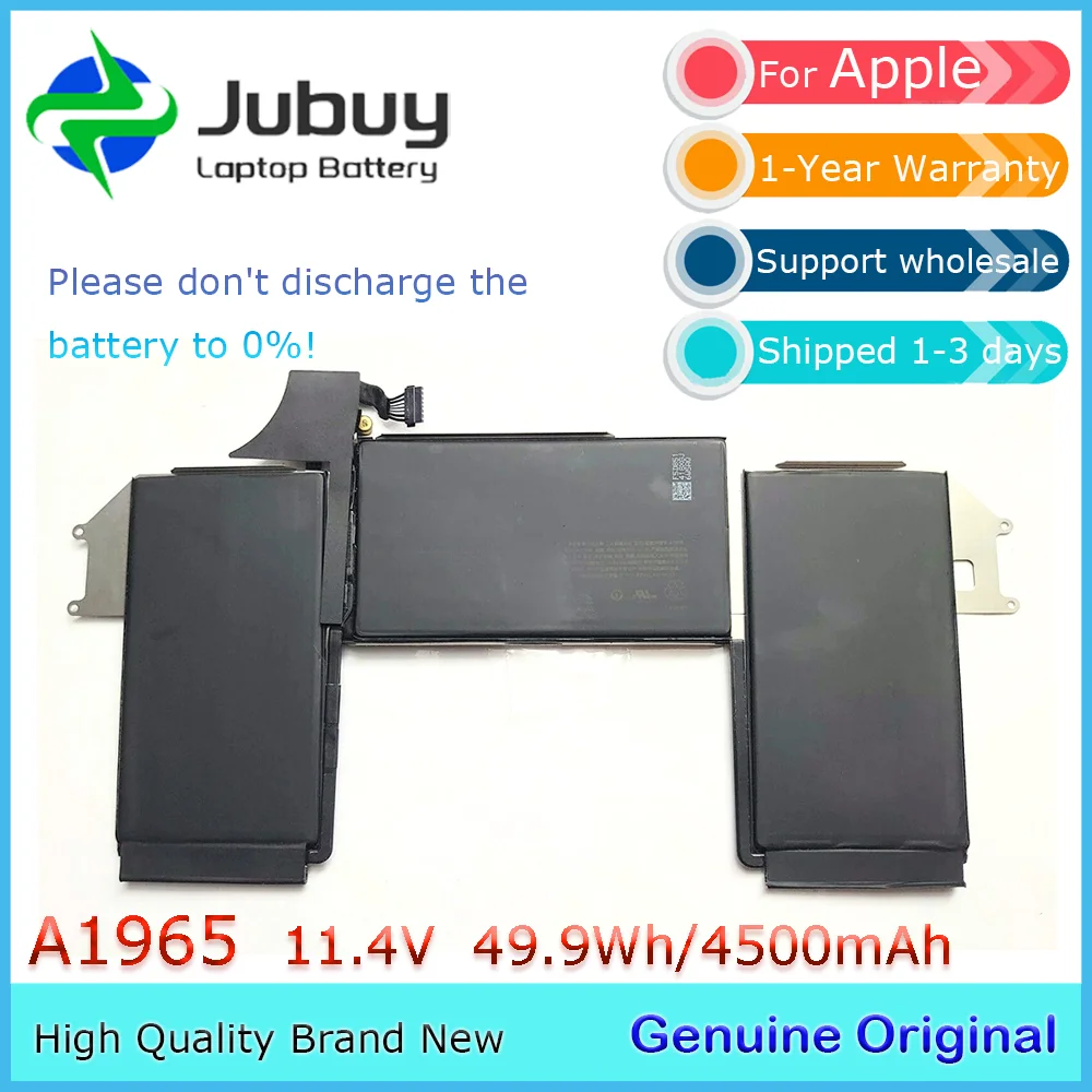 

A1965 Оригинальный аккумулятор для ноутбука Apple MacBook Air 13 дюймов A1932 2018 2019 года