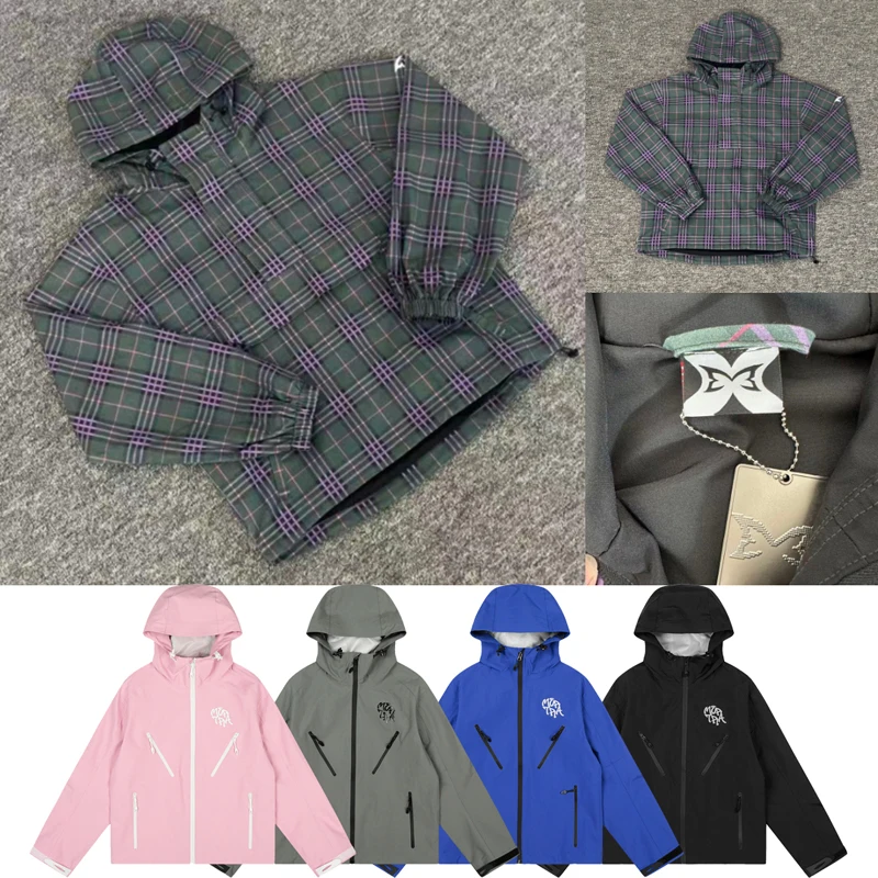 American Trend Mertre Jacket High Quality Coat Tops Multiple Colors Gradient Logo Windbreaker Streetwear Men's Clothing