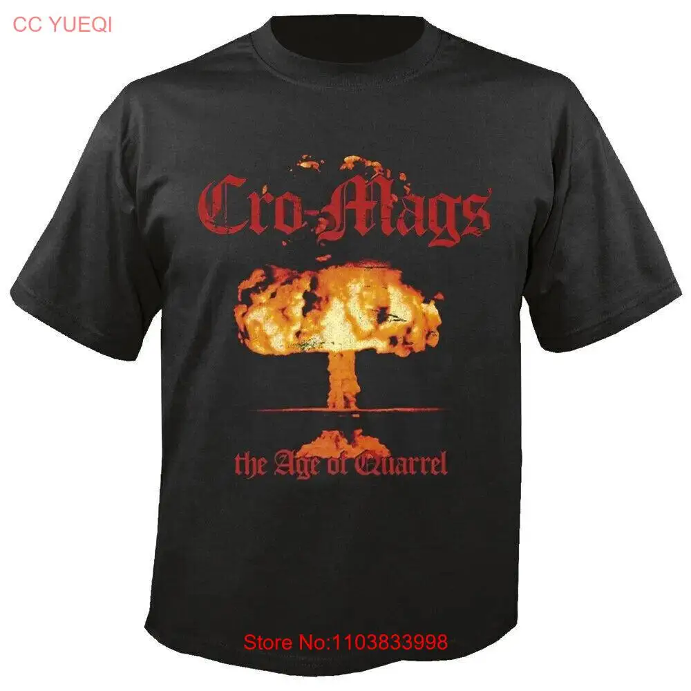 Cro-Mags - Age Of Quarrel T-SHIRT SIZE XL NYHC CRO-MAGS AGNOSTIC FRONT MADBALL