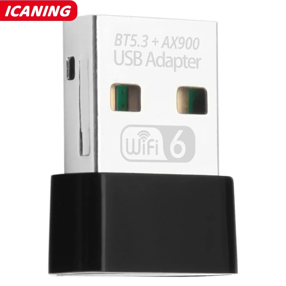 Bluetooth 5.3 Adapter AX900 USB WiFi 6 Dongle Dual Band 2,4 G & 5 GHz USB WiFi Netzwerk Wireless Receiver FAHRER KOSTENLOS