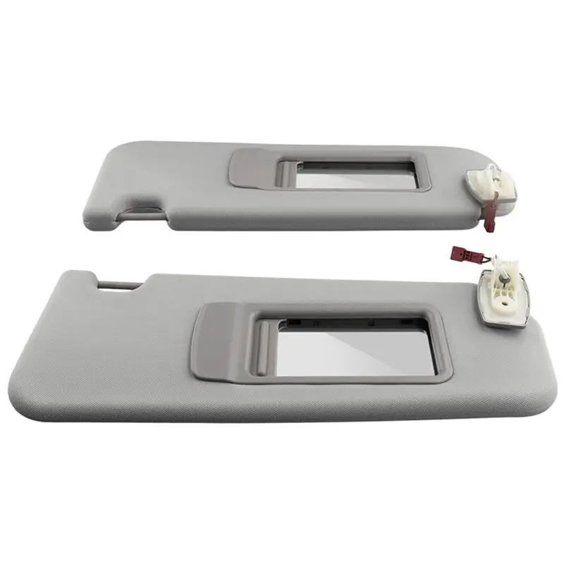 A85E-For BMW 5 SERIES F10 F11 F18 2011- 2015 Sun Visors Car 1 Pair Part Numbers 51167248855 51167248856